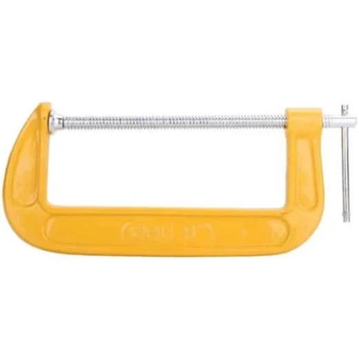 مشبك ديلى EDL-G205 على شكل حرف G مقاس 5 بوصة شديد التحمل قابل للتعديل لأعمال النجارة - ديلي - Image 2
