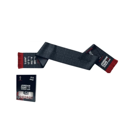 Jordan World Cup 2026 Fan Ketan Scarf Dark Blue Official Supporter Apparel - Jordan - Image 2