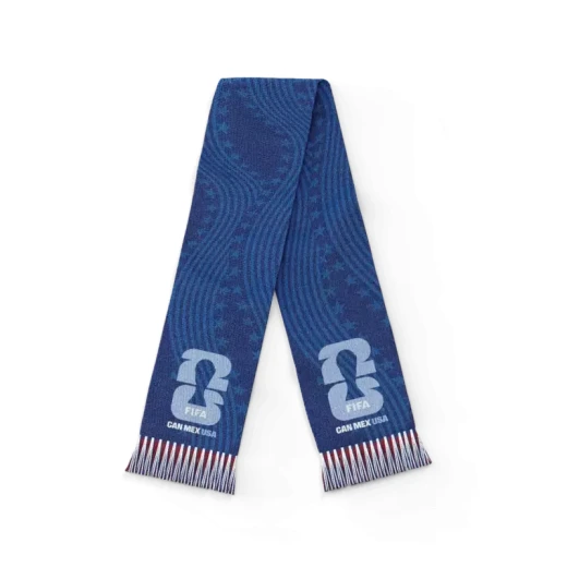 Jordan World Cup 2026 Fan Ketan Scarf Dark Blue Official Supporter Apparel - Jordan - Image 3