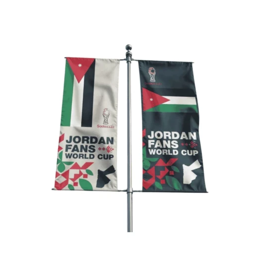 Jordan World Cup 2026 Fan Flag 90x120cm Durable Polyester for Matches and Home Decor - Jordan - Image 2