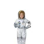 Dream Weaver Astronaut Costume Space Explorer Kit for Kids Aged 7 to 10 Years with Realistic Details for Dress Up and Playtime Adventures Large Size - Space explorers