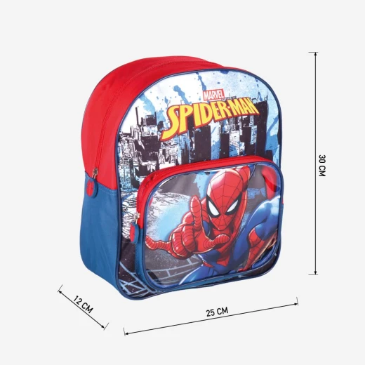 حقيبة ظهر سيردا للأطفال سبايدرمان متينة من البوليستر و PVC 25 × 30 × 12 سم - كريدا - Image 21