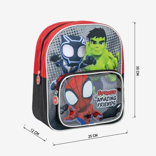 Cerda Spidey Kids Backpack Durable Polyester and PVC Red 25 x 30 x 12 cm - Cerda - Image 5