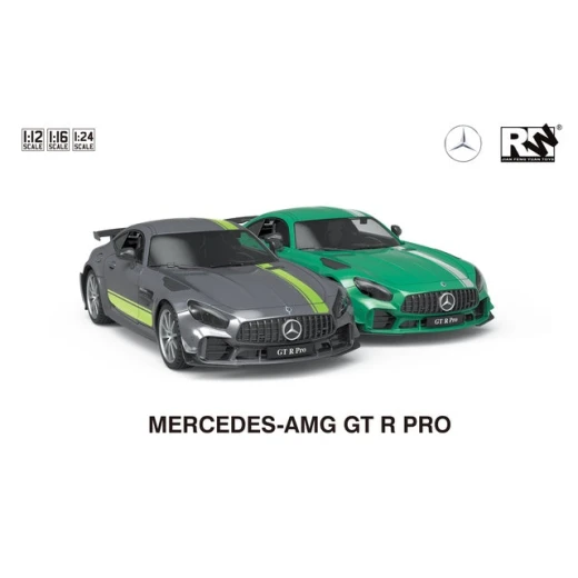 سيارة مرسيدس AMG بجهاز تحكم عن بعد RW مقياس 1:16 أسود قابلة لإعادة الشحن - ار دبليو - Image 2