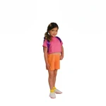 Dora the Explorer Costume for Girls Medium Size 5 7 Years Old Perfect for Halloween Parties and Dress Up Adventures Fun and Durable Design