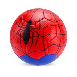 Marvel Spiderman Carbon Fiber Football, Durable PVC, Official Licensed, Size 5