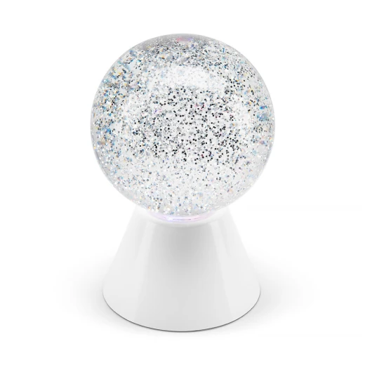 ذا سورس كرة اللمعان الدوارة مع أضواء LED متغيرة الألوان، تعمل بالبطارية لتزيين المنزل، تخلق جوًا هادئًا مع لمعان دوار وضوء ناعم - ذا سورس - Image 7