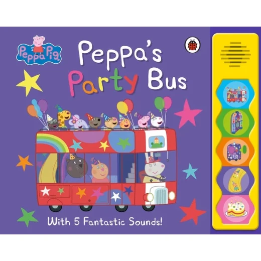 كتاب أطفال بيبا بيج عجلات الحافلة كتاب قصص تفاعلي كتاب أطفال بيبا بيج عجلات الحافلة كتاب قصص تفاعلي