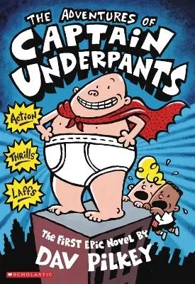 كتاب مغامرات الكابتن أندرpants من سكولاستيك سلسلة قصص مضحكة للأطفال 2 أطفال مشاغبين يحولون ناظر المدرسة إلى بطل خارق مليئة بالمغامرات الشيقة - داف بيلكي - Image 2