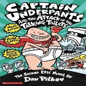 كتاب كابتن أندرpants: هجوم المراحيض المتكلمة، مغامرة مرحة للأطفال كتاب كابتن أندرpants: هجوم المراحيض المتكلمة، مغامرة مرحة للأطفال