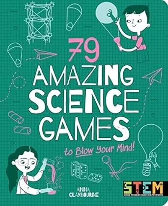 كتاب 79 لعبة علمية مذهلة للأطفال: تجارب تفاعلية ممتعة لتفجير العقول! يتضمن 79 نشاطًا ممتعًا لتعزيز الفضول والتفكير العلمي للباحثين الصغار كتاب 79 لعبة علمية مذهلة للأطفال: تجارب تفاعلية ممتعة لتفجير العقول! يتضمن 79 نشاطًا ممتعًا لتعزيز الفضول والتفكير العلمي للباحثين الصغار