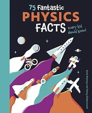 كتاب: 75 حقيقة فيزيائية رائعة للأطفال، كتاب علمي تعليمي لشرح مفاهيم الحركة والطاقة والجاذبية بطريقة بسيطة وجذابة، يشجع الفضول وحب العلوم لدى الأطفال الصغار - Image 2