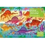 Usborne Dinosaurs Book and Jigsaw Puzzle Set, Educational Learning Toy for Kids - Usborne