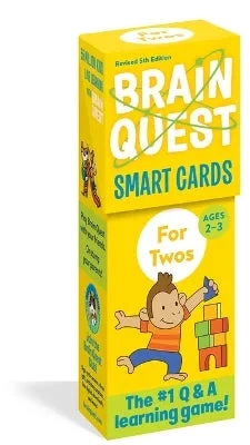 Brain Quest For Twos Smart Cards Revised 5th Edition Educational Learning Activities - Image 2