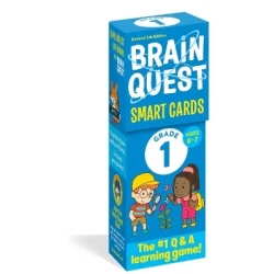 Brain Quest 1st Grade Smart Cards Revised 5th Edition Educational Flash Cards