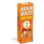 بطاقات ذكية للصف الثاني الابتدائي من Brain Quest منقحة الإصدار الخامس بطاقات تعليمية