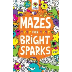 Mazes For Bright Sparks Activity Book, Brain Games, Problem Solving, Ages 4-8