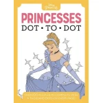 Disney Dot to Dot Princesses Activity Book, Connect the Dots, Coloring Pages, for Kids - Disney