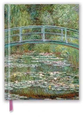 Monet Bridge Over Water Lilies Book, Impressionist Art, Artistic Visual Journey