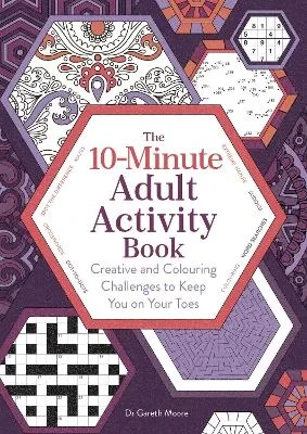 كتاب أنشطة للكبار 10 دقائق تمارين سريعة ألغاز تلوين ألعاب