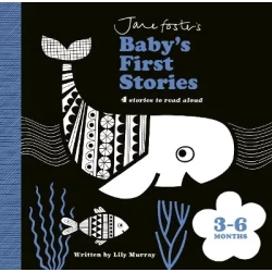 Jane Foster's Baby's First Stories Board Book Set High Contrast Illustrations 3-6 Months