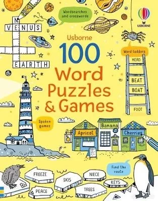 كتاب ألغاز وألعاب الكلمات: 100 لغز ممتع للأطفال والكبار لتحسين المفردات ومهارات التفكير والتركيز. تفاعلي ومثير! كتاب ألغاز وألعاب الكلمات: 100 لغز ممتع للأطفال والكبار لتحسين المفردات ومهارات التفكير والتركيز. تفاعلي ومثير!