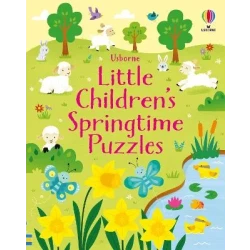 Little Children's Springtime Puzzle Book, Fun Seasonal Activities, Ages 3-6