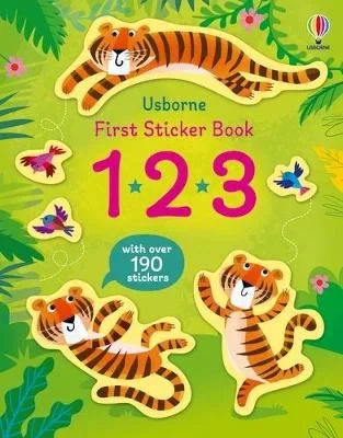 كتاب ملصقات الأول 123 عد الأرقام لمرحلة ما قبل المدرسة، ملصقات قابلة لإعادة الاستخدام - Image 2