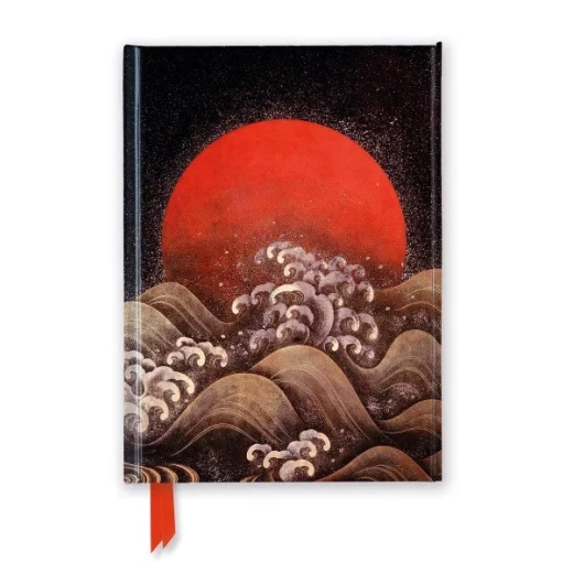 مفكرة فويل شمس وبحر شاشة ورنيش فنية من القرن الثامن عشر والتاسع عشر، للكتابة والرسم - Image 2