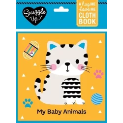 My Baby Animals Cloth Book: Hug Me, Love Me Edition, Soft Touch Sensory Book for Babies & Toddlers