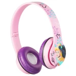 Disney Kids Bluetooth Headphones Princess Pink Over Ear 3+ Years - Disney