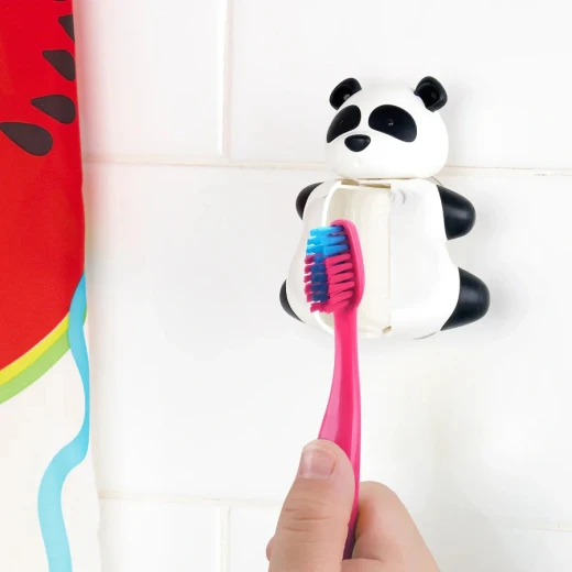Panda Toothbrush Cover for Kids, Flip Fun Animal Design, Protects & Hygienic - Image 5
