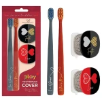 Flipper Play Ilove Toothbrush Cover and Toothbrush Combo Pack Simplicity 2 in 1 - Flipper play ilove