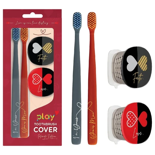 Flipper Play Ilove Toothbrush Cover and Toothbrush Combo Pack Simplicity 2 in 1 - Flipper play ilove - Image 2