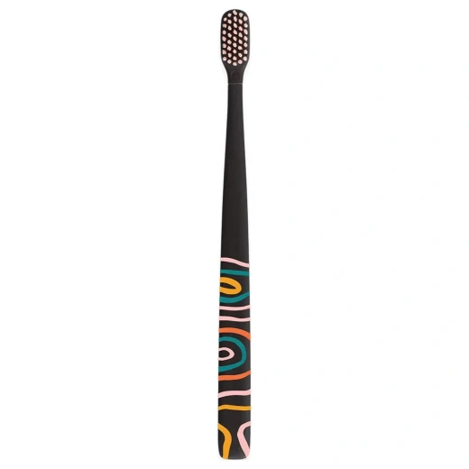 Flipper Twigo Adult Basic Toothbrush Combo Pack Smoke, 2-in-1 Travel Protection - Flipper twigo - Image 3