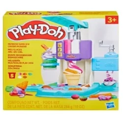Play-Doh Peppa Pig Rainbow Swirl Ice Cream Playset Creative Pretend Play Toy