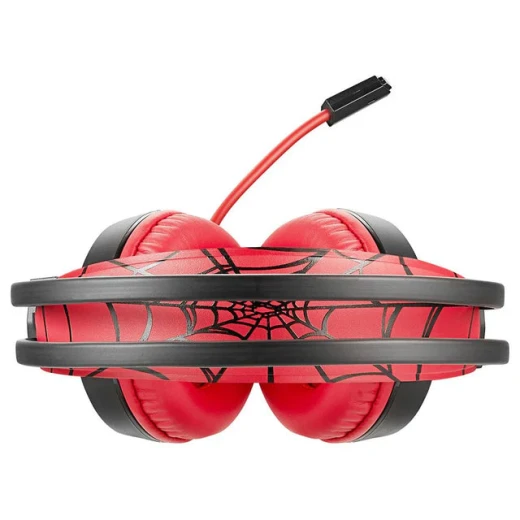 Disney Spiderman Gaming Headset with Microphone, RGB Lights, for Ages 10+ - Disney - Image 5