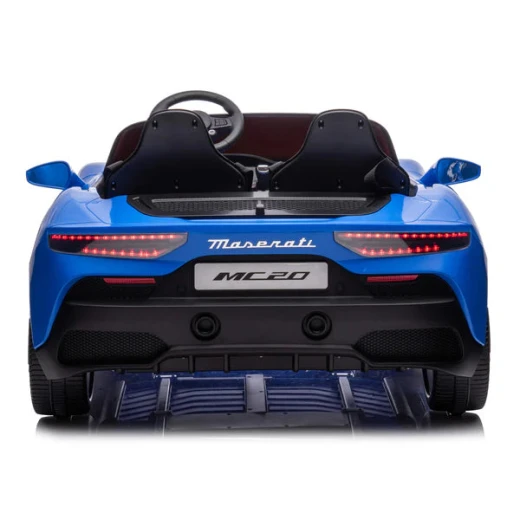 سيارة مازيراتي MC20 مرخصة للركوب تعمل بالتحكم عن بعد لون أزرق بطارية 12 فولت - مازيراتي - Image 2