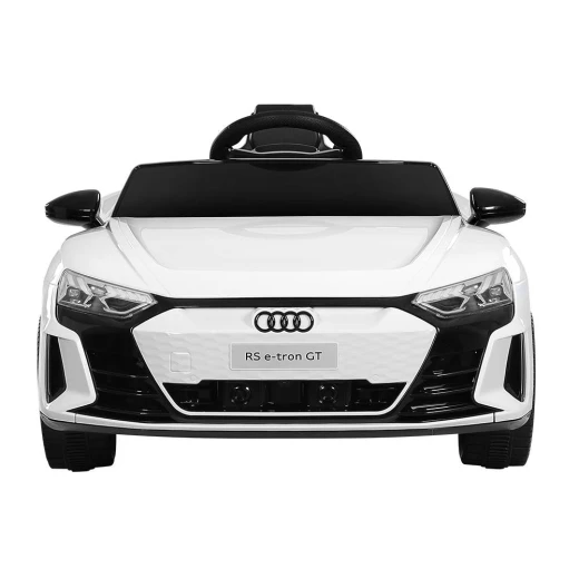 سيارة أودي RS e-tron GT كهربائية للركوب للأطفال، لون أبيض، جهاز تحكم عن بعد 12 فولت، 2.4 جيجاهرتز - أودي - Image 3