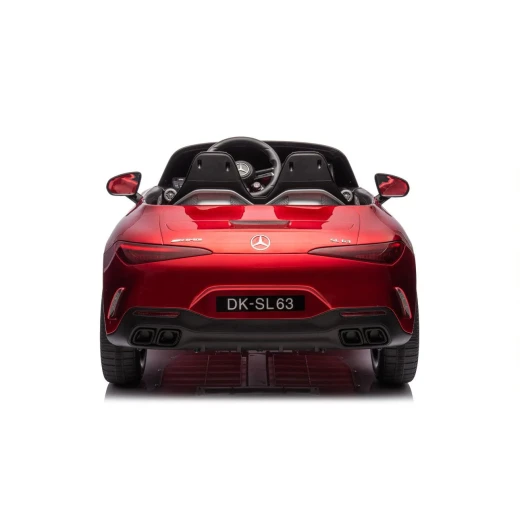 سيارة مرسيدس بنز DK SL63 حمراء كهربائية 12 فولت 4 محركات جهاز تحكم عن بعد - DK - Image 3