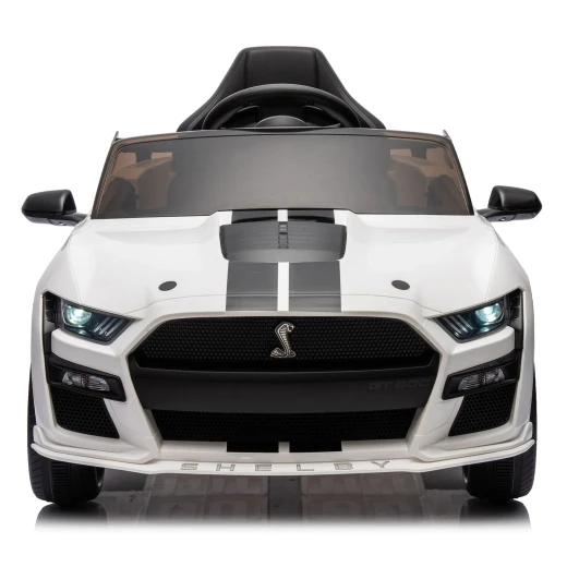سيارة فورد موستانج شيلبي GT500 للركوب، مرخصة كهربائية 12 فولت، تحكم عن بعد، أبيض - فورد - Image 5