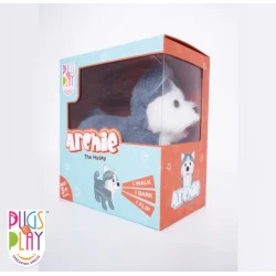 Pugs At Play Flipping Archie Electronic Puppy Toy Realistic Fur 2024 Edition