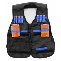Blaze Storm Kids Tactical Vest with Pockets for Darts and Accessories