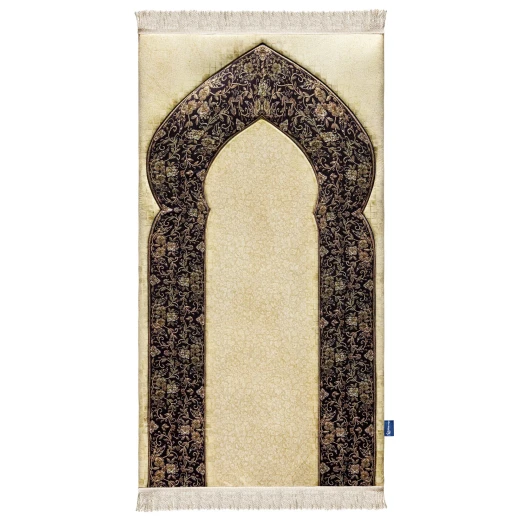 سجاد صلاة فينتيج أرت بريميوم مبطن من أوربان رؤجز الأردن 120x64 سم قماش مخملي ناعم سجاد صلاة فينتيج أرت بريميوم مبطن من أوربان رؤجز الأردن 120x64 سم قماش مخملي ناعم