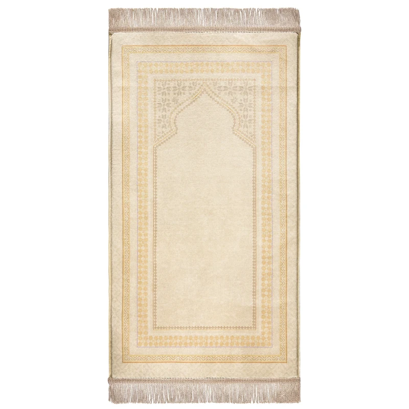 Urban Rugs Jordan Tulle be Telli Medical Prayer Mat High-Density Foam Chenille Fabric 130x70 cm - Urban Rugs