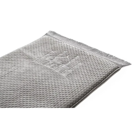 Urban Rugs Medical Memory Foam Prayer Mat Royal Silver 130 x 68 cm - Urban Rugs - Image 3