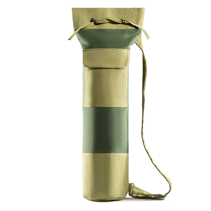 Urban Rugs Broccoli Roll Bag Versatile Linen Fabric for Prayer Mats Gym Yoga Travel 80x18 cm - Urban Rugs