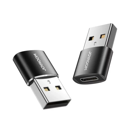 محول Joyroom S H152 USB Type C إلى USB 2.0 أسود نقل بيانات 5 جيجابت في الثانية محول Joyroom S H152 USB Type C إلى USB 2.0 أسود نقل بيانات 5 جيجابت في الثانية