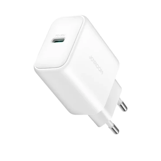 شاحن جداري جوي روم JR-TCF24 بمنفذ USB-C بقوة 30 واط، شحن سريع، أبيض، مع كابل USB-C - جوي روم - Image 3