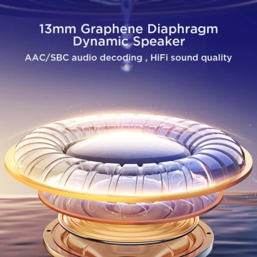سماعات أذن Joyroom Jbuds Series JR-BC1 اللاسلكية بتقنية ANC وبلوتوث 5.3 لون أسود - جوي روم - Image 4
